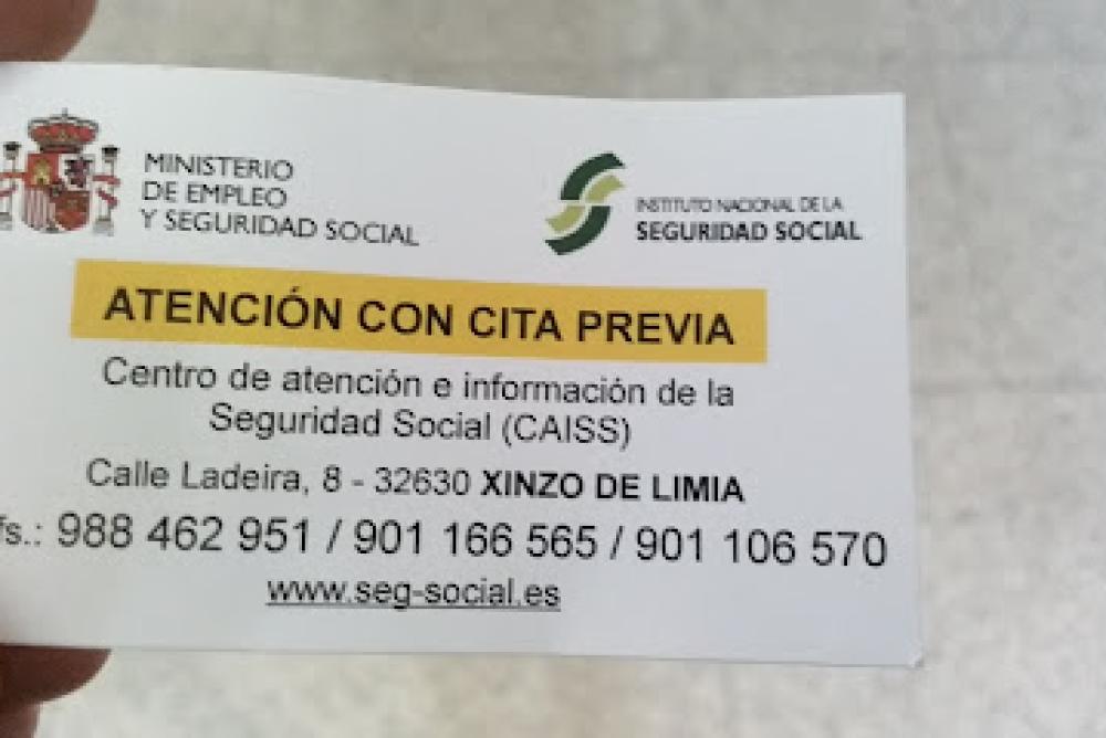 Centro INSS Xinzo de Limia Nº5